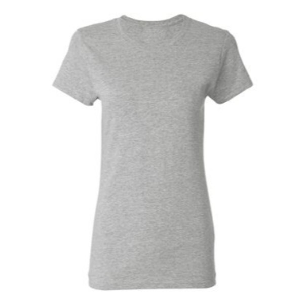 4 plain blank women t shirt front